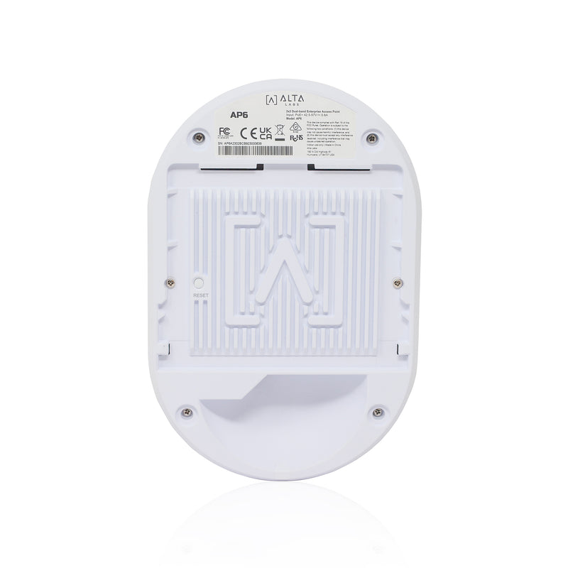 Alta Labs AP6 WiFi 6 Ceiling / Wall Indoor Access Point - AP6