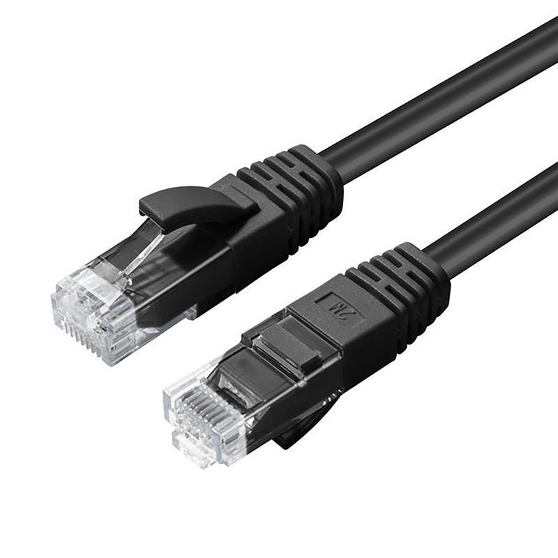CAT6 U/UTP Network Cable 0.5m, Black