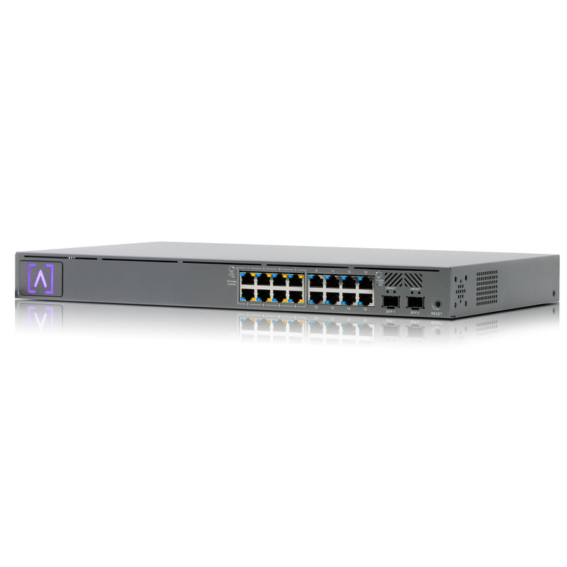 Alta Labs 16 Port PoE+ 120W Powered Network Switch - S16-POE