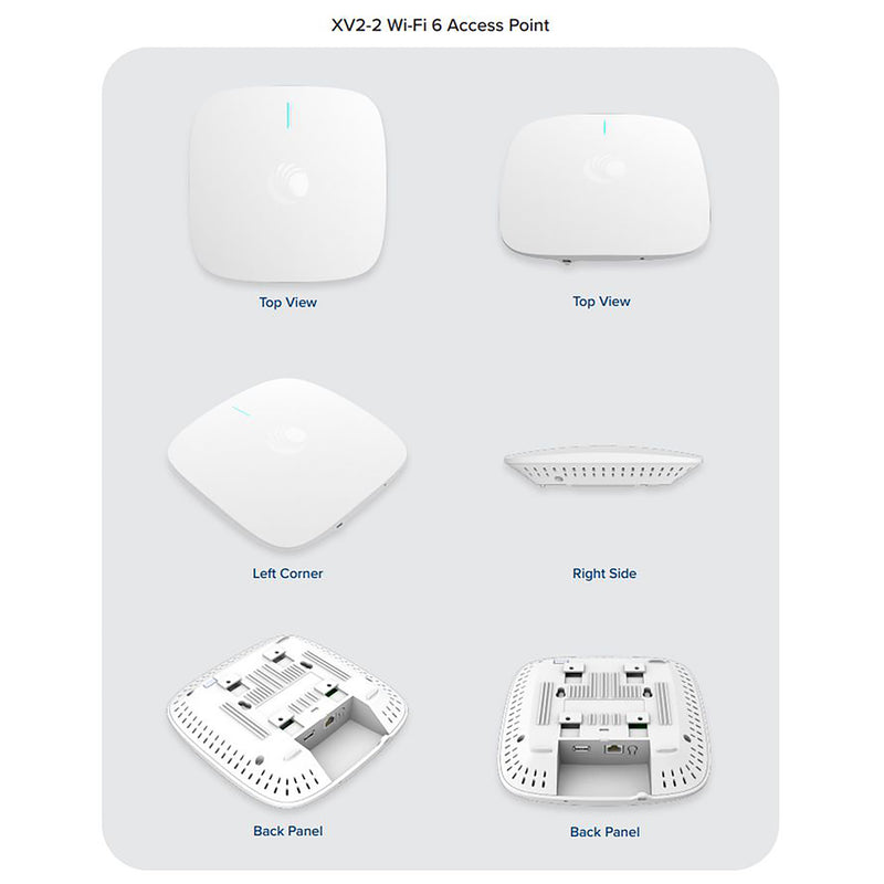 Cambium XV2-2X Wi-Fi 6 Indoor Access Point