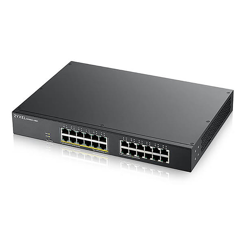 Zyxel GS1900-24EP 24-port GbE L2 12 Port PoE Smart Switch 130 Watt