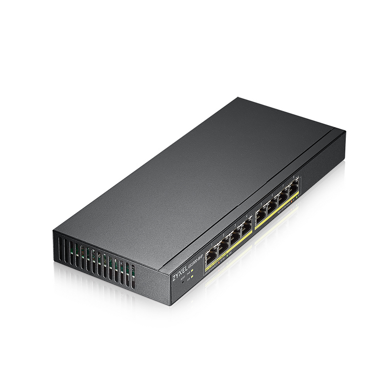 Zyxel GS1900-8HP 8-port GbE Smart Managed Switch