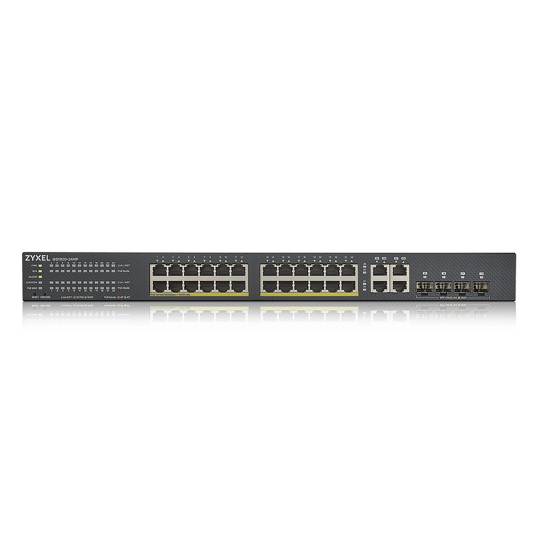Zyxel GS1920-24HPv2 24-port GbE Smart Managed Switch